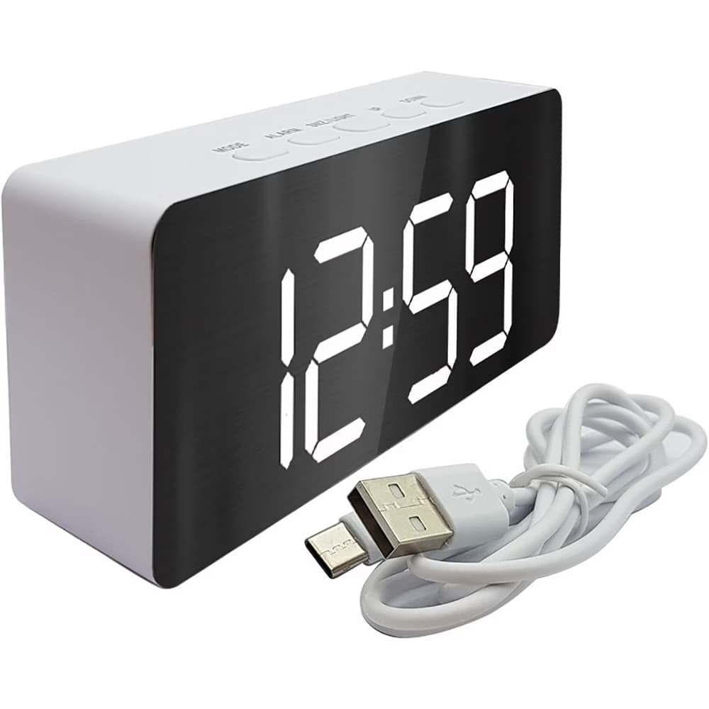 ساعت رومیزی دیجیتال مدل CM-725 LED Mirror Digital Clock