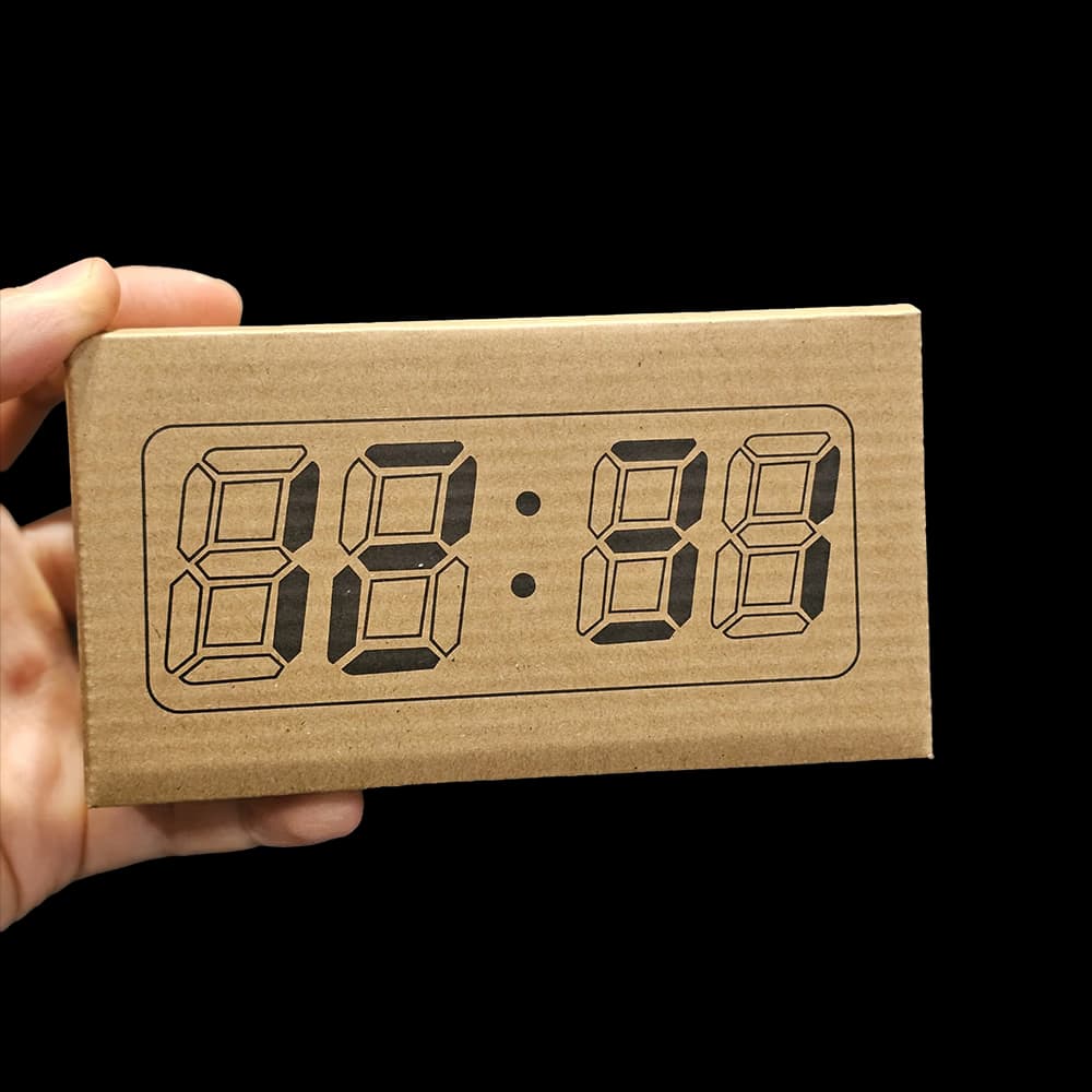 ساعت رومیزی دیجیتال مدل CM-725 LED Mirror Digital Clock — تصویر ۳
