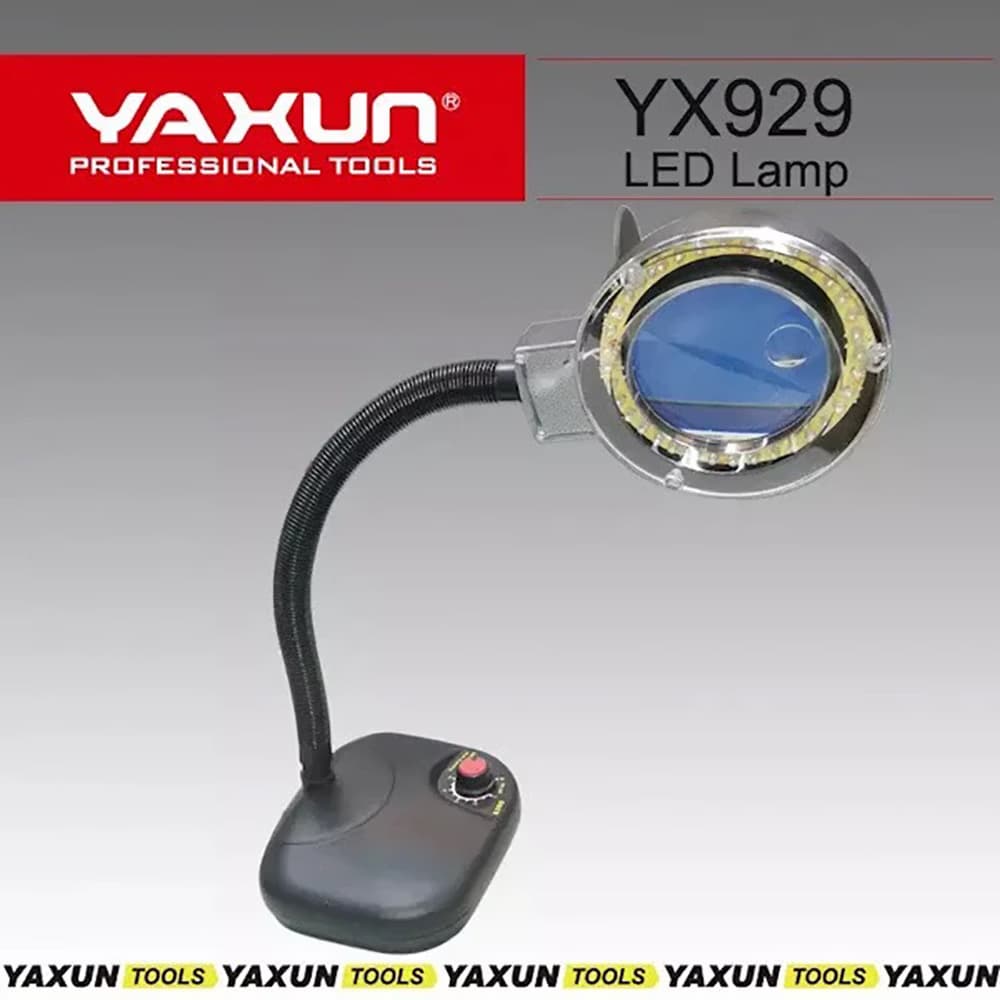 ذره بین پایه دار رومیزی یاکسون مدل YAXUN YX-929 — تصویر ۴