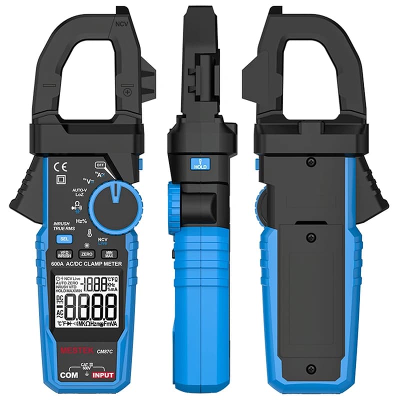 مولتی متر کلمپی دیجیتال مستک مدل MESTEK CM87C True RMS — تصویر ۶