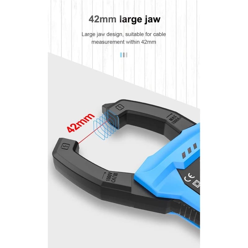 مولتی متر کلمپی دیجیتال مستک مدل MESTEK CM86A True RMS — تصویر ۸