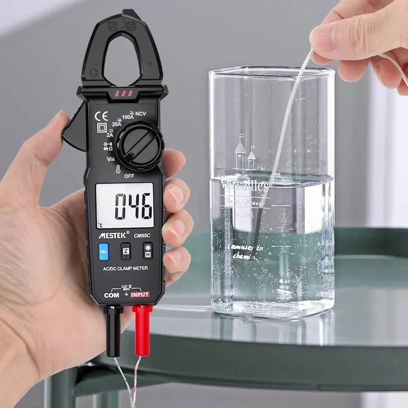 مولتی متر کلمپی دیجیتال مستک مدل MESTEK CM85C True RMS — تصویر ۸