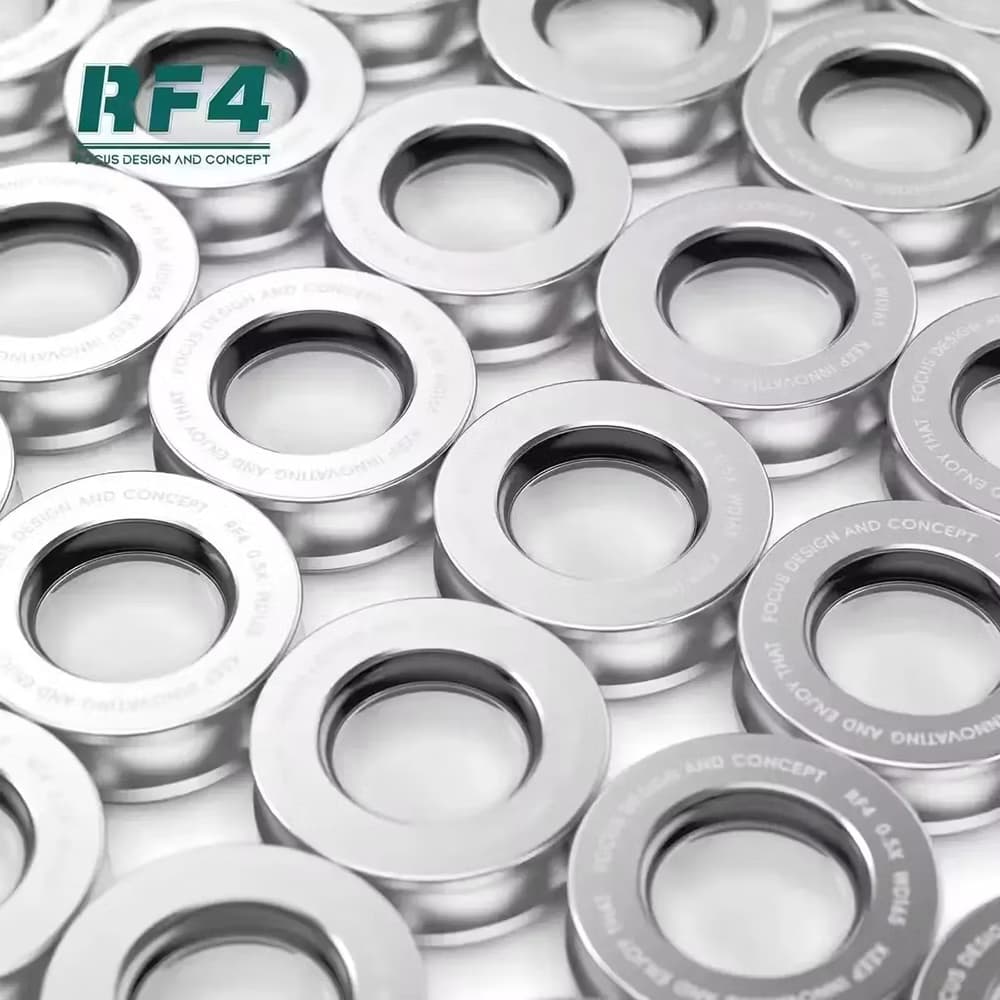 لنز واید لوپ آر اف فور مدل RF4 WD165 بزرگنمایی 0.5X — تصویر ۳