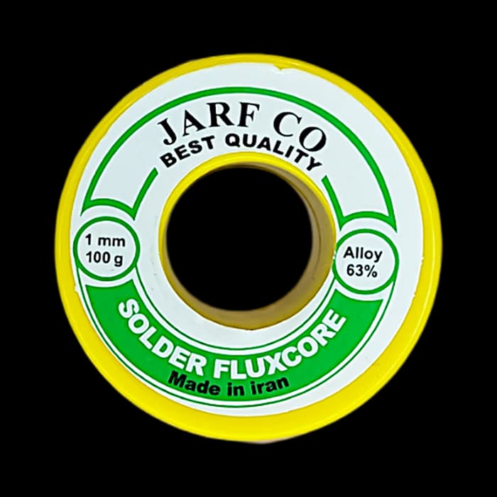 سیم لحیم ژرف مدل ZHARF 1mm 100gr 63/37