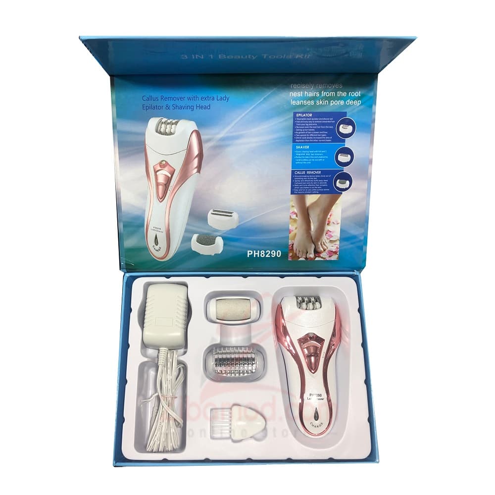 اپیلاتور سه کاره فیلیپس PHILIPS مدل PH8290 — تصویر ۳