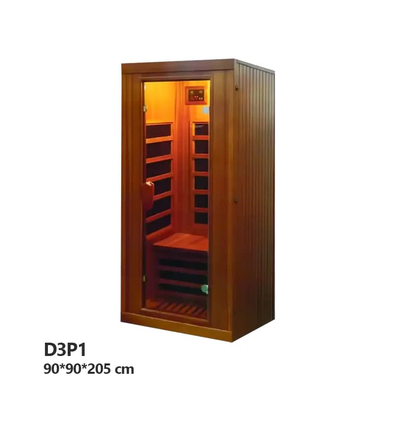 اتاق سونا خشک خانگی زرین آب مدل D3P1