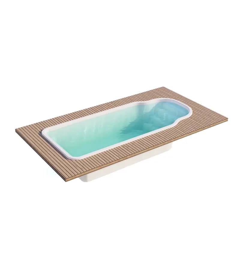 استخر فایبرگلاس Smart Pools مدل دانوب پلاس — تصویر ۲