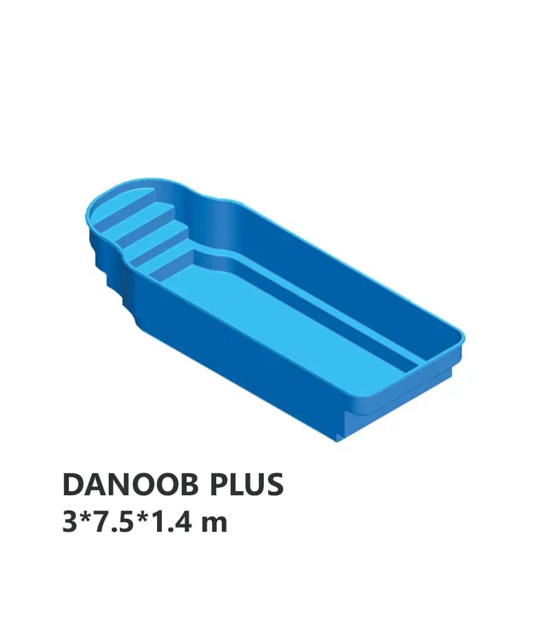 استخر فایبرگلاس Smart Pools مدل دانوب پلاس