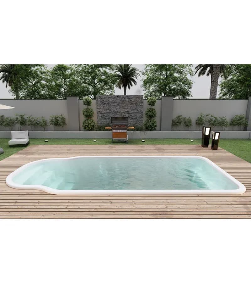 استخر فایبرگلاس Smart Pools مدل دانوب پلاس — تصویر ۳