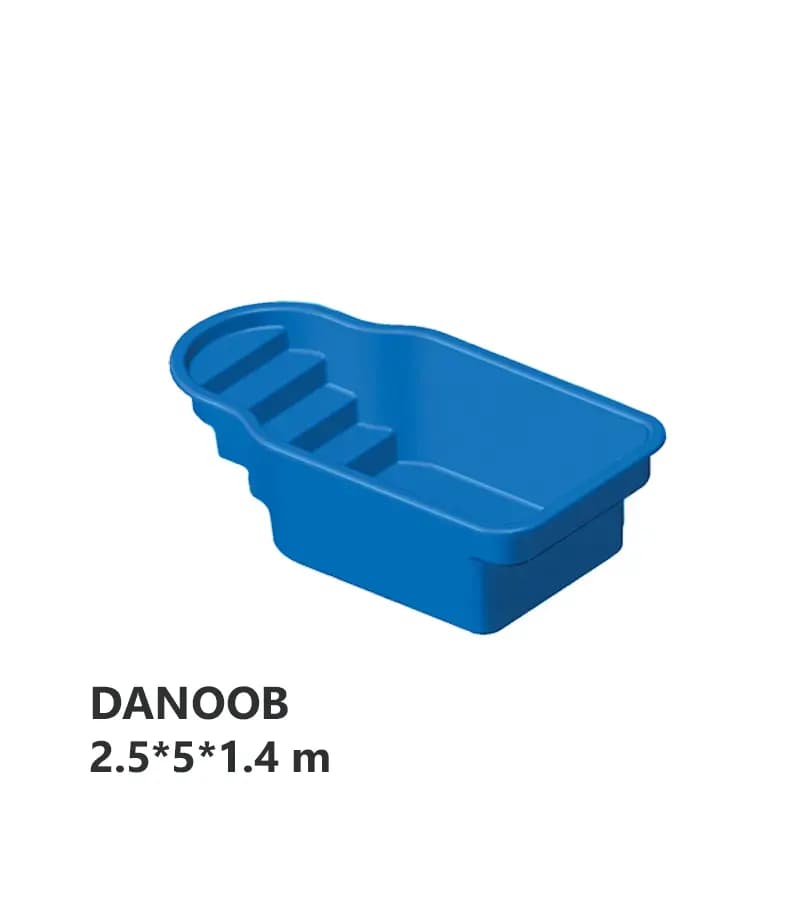استخر فایبرگلاس Smart Pools مدل دانوب