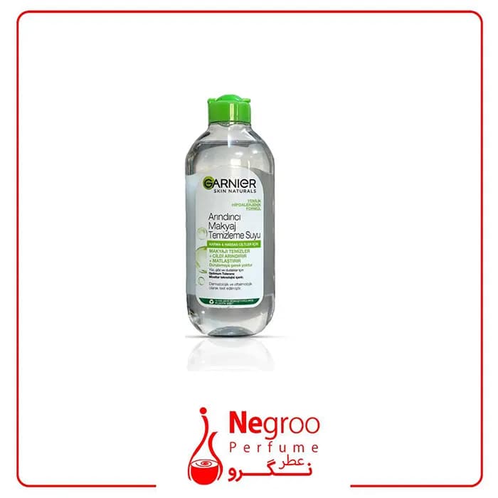 میسلار واتر گارنیر GARNIER مناسب پوست مختلط و حساس حجم 400 میل/اورجینال — تصویر ۲
