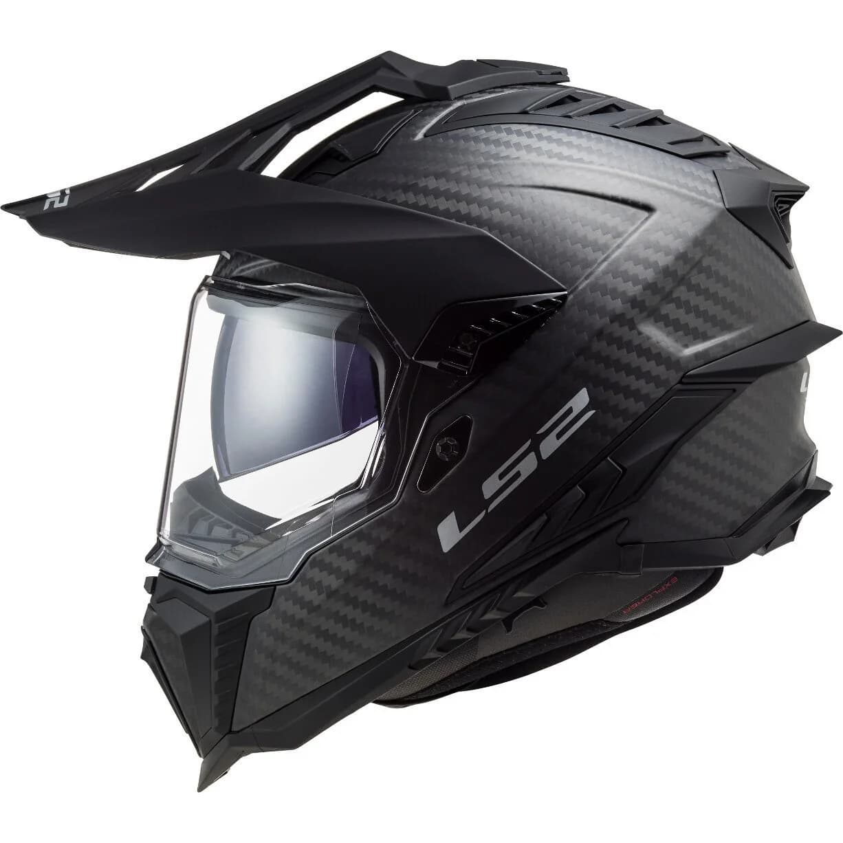 کلاه کاسکت اندرو ال اس 2 مدل EXPLORER CARBON-MATT — تصویر ۲