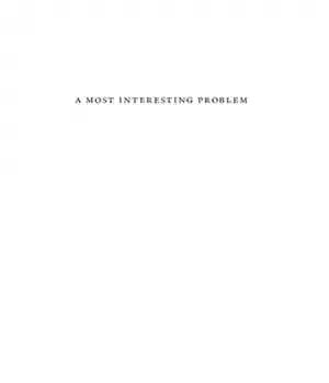 دانلود کتاب A Most Interesting Problem. What DarwinÖs Descent of Man Got Right and Wrong about Human Evolution – جالب…