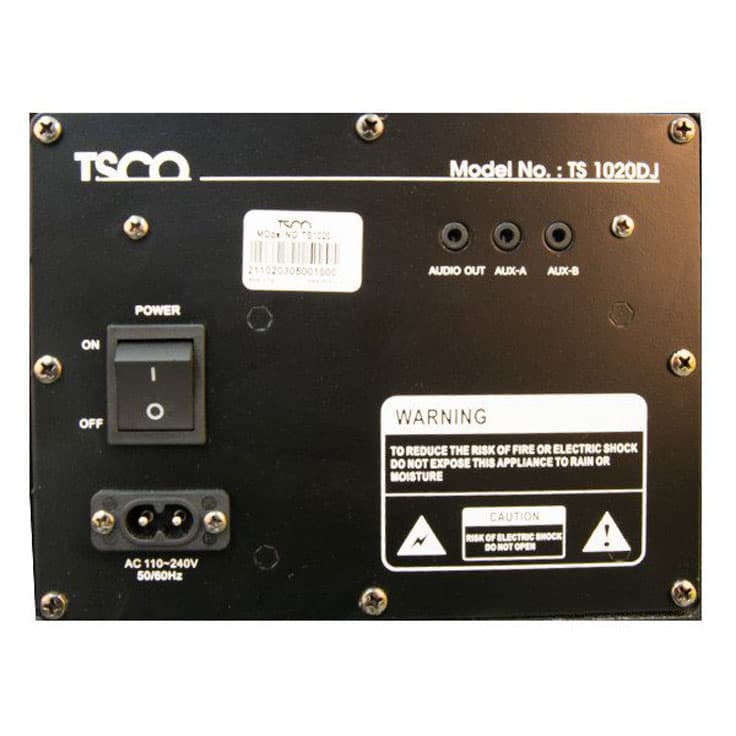 اسپیکر بلوتوث (با میکروفون) تسکو/TS1020DJ — تصویر ۶