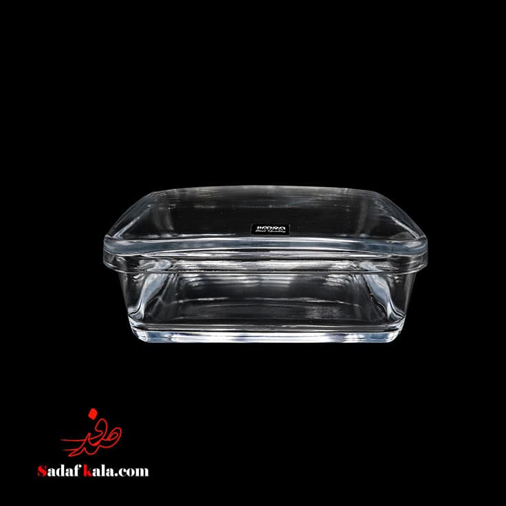 بیسکوییت خوری شیشه ای دربدار لیمون(12)/2154 — تصویر ۲