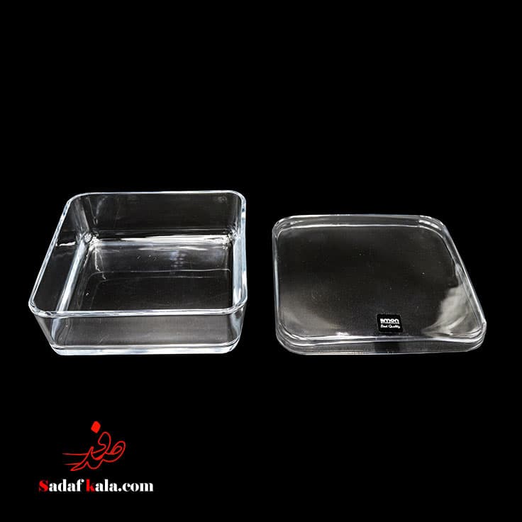 بیسکوییت خوری شیشه ای دربدار لیمون(12)/2154 — تصویر ۳