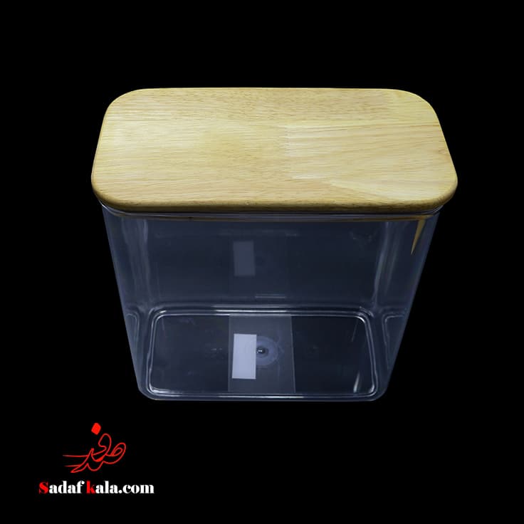بانکه مستطیل سارینا سایز 1 درب چوبی لیمون(12)/2200 — تصویر ۳