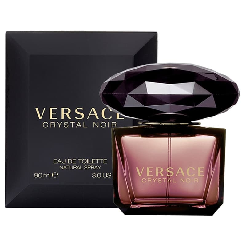 تستر ادو تویلت زنانه ورساچه مدل کریستال نویر Crystal Noir حجم ۹۰ میلی لیتر | Versace Crystal Noir Eau De Toilette for Women TESTER 90 ml