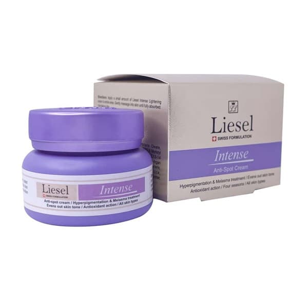 کرم ضد لک و روشن کننده قوی مدل اینتنس Intense لایسل ۳۰ میلی لیتر | Liesel Anti Spot Cream Intense 30 ml — تصویر ۳