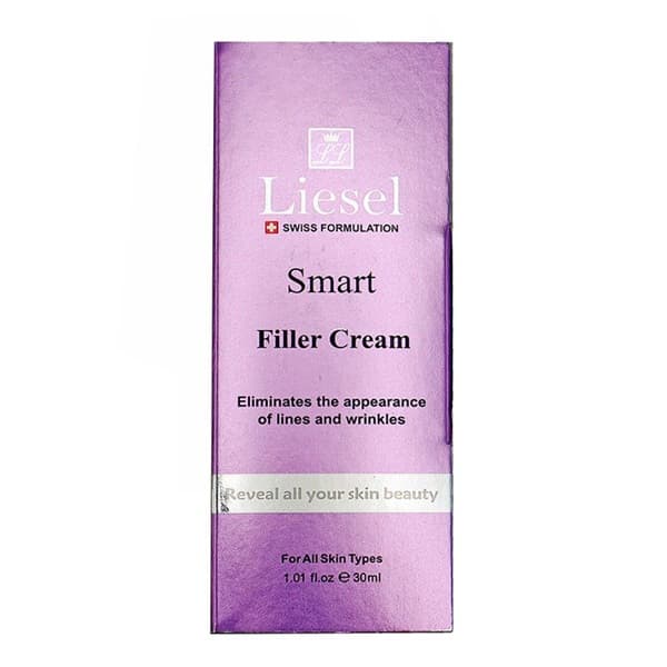 کرم فیلر تیوپی لایسل مدل اسمارت smart filler حجم ۳۰ میلی لیتر | Liesel Smart Filler Cream 30 ml — تصویر ۳