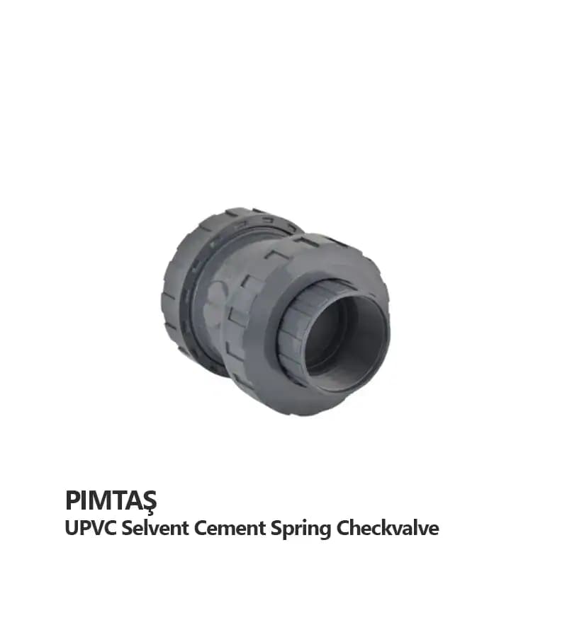 شیر خودکار فنردار UPVC پیمتاش (Pimtas) سایز 110 میلیمتر