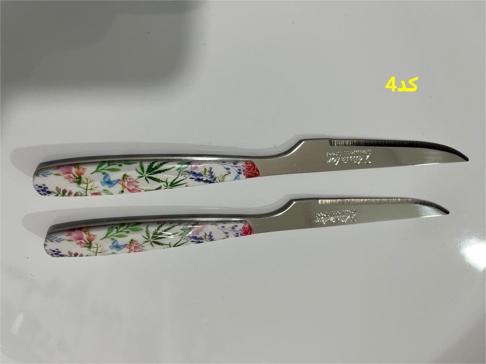 کارد میوه خوری تک 12 عددی منیاتور ( 8 طرح متنوع ) — تصویر ۵