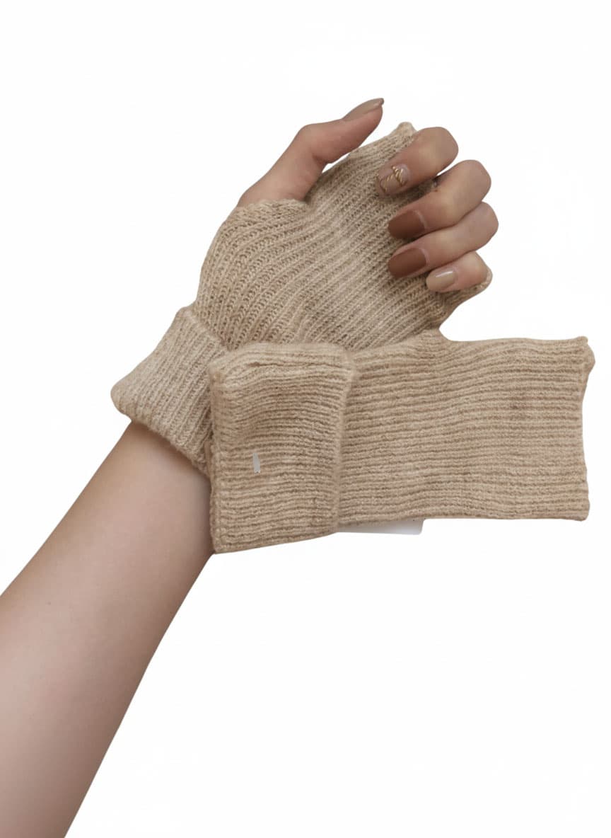 دستکش‌ بافتنی بدون انگشت برند Accessories