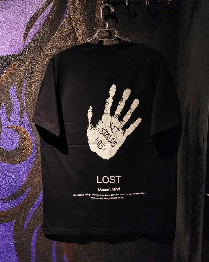 تیشرت سوپر سایز LOST کد 553