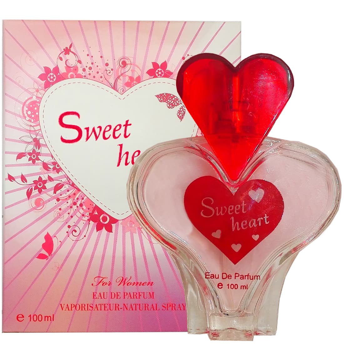 عطر و ادکلن زنانه ادو پرفیوم زنانه سوپر لاو مدل Sweet Heart حجم 100 میلی لیتر