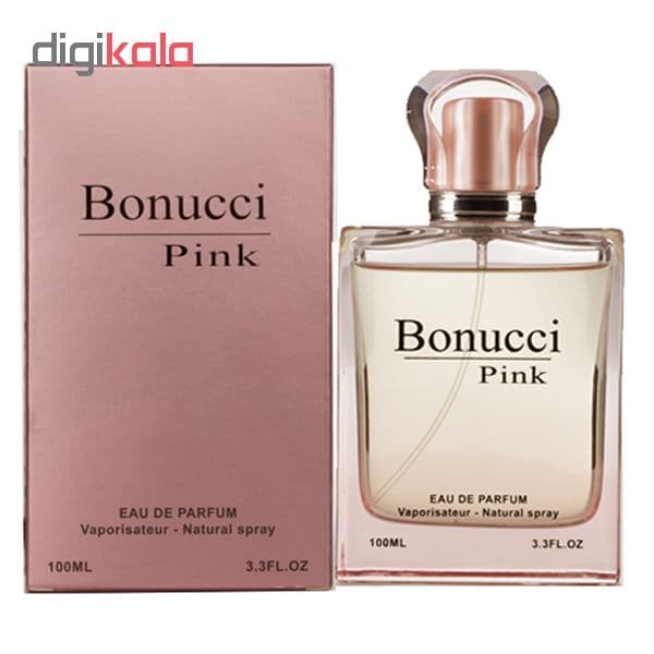 عطر و ادکلن زنانه ادو پرفیوم زنانه بونوچی مدل Pink حجم 100 میلی لیتر — تصویر ۲
