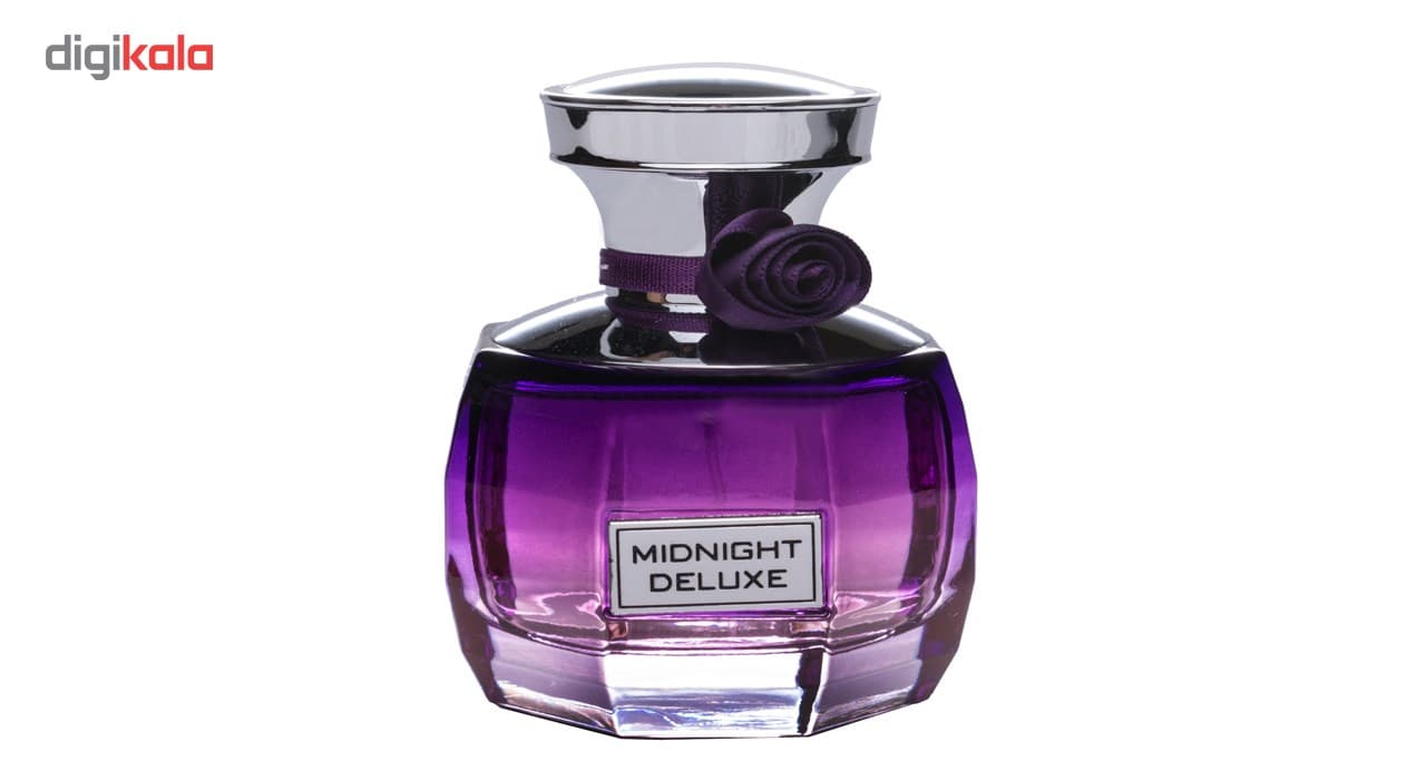 عطر و ادکلن زنانه ادو پرفیوم زنانه پرفیوم دلوکس مدل Midnight Deluxe حجم 100 میلی لیتر — تصویر ۲