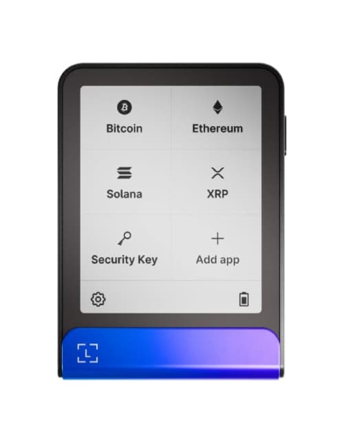 کیف پول سخت افزاری لجر فلکس Ledger Flex همراه با لجر ریکاوری — تصویر ۳