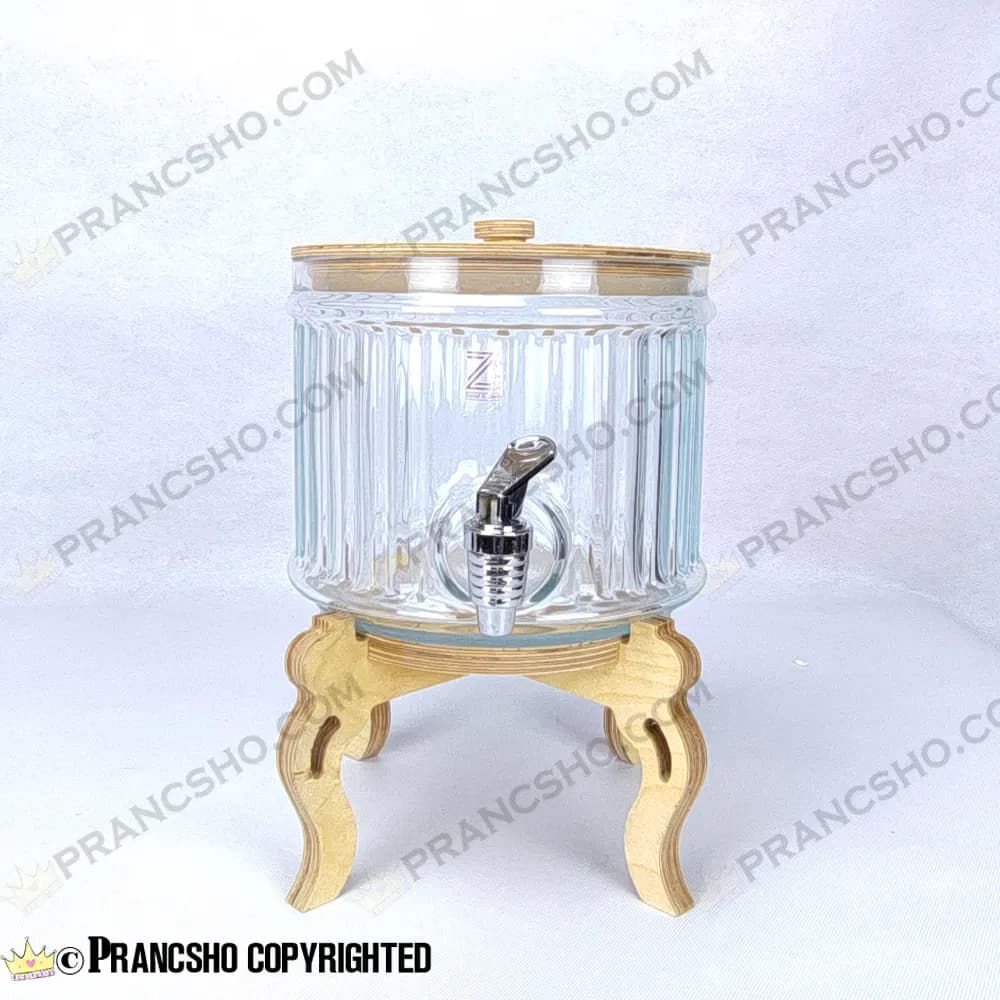 کلمن شیشه ای یک طبقه طرح هایکا شیشه ساده