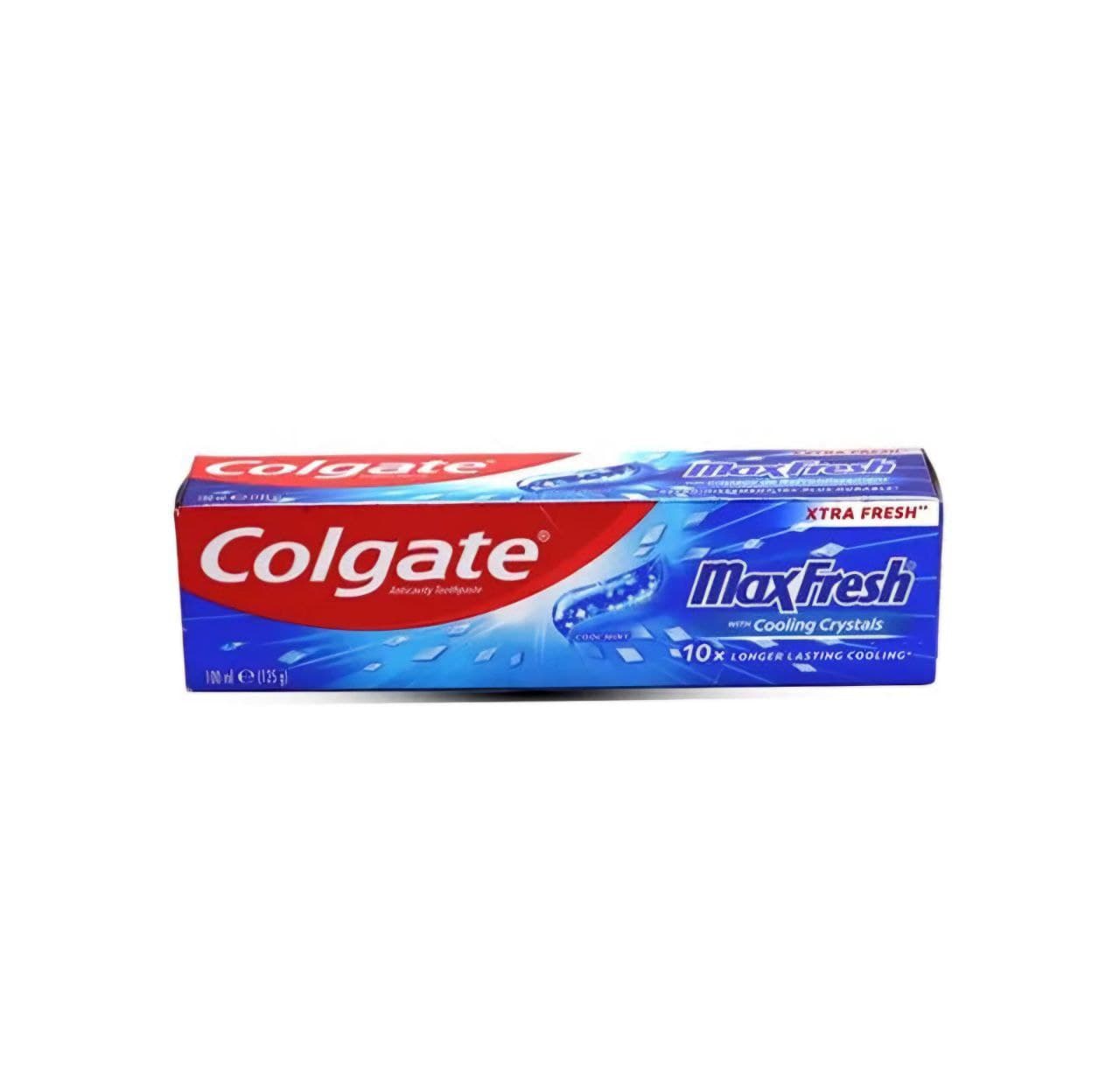 (اصلی/100میل) خمیر دندان روزانه کلگیت آبی یخی مدل مکس فرش Colgate Max Fresh