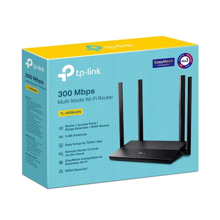 روتر بی‌سیم 300Mbps تی پی لینک مدل TL-WR846N — تصویر ۴