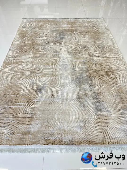فرش آشپزخانه طوسی طرح آوا 500 شانه