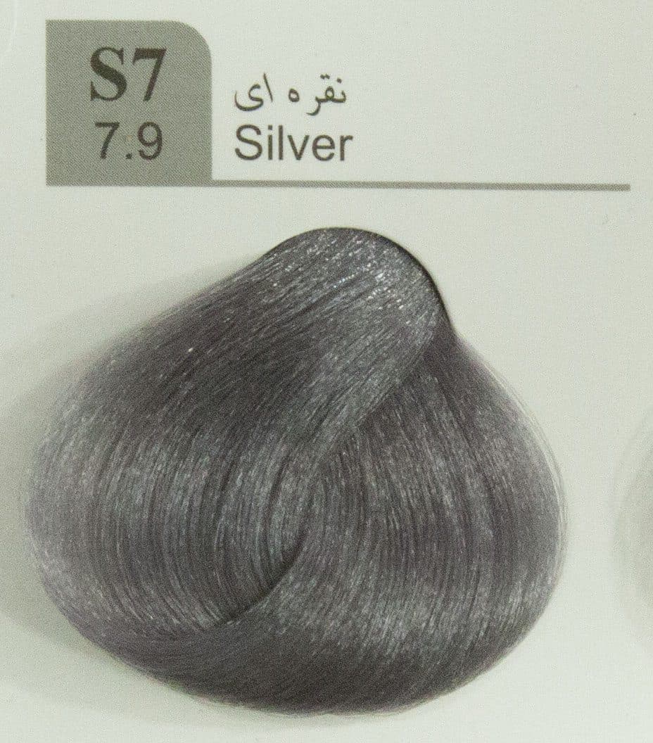 رنگ مو دوپیر نقره ای شماره 7.9 حجم 100 میلی لیتر — تصویر ۲