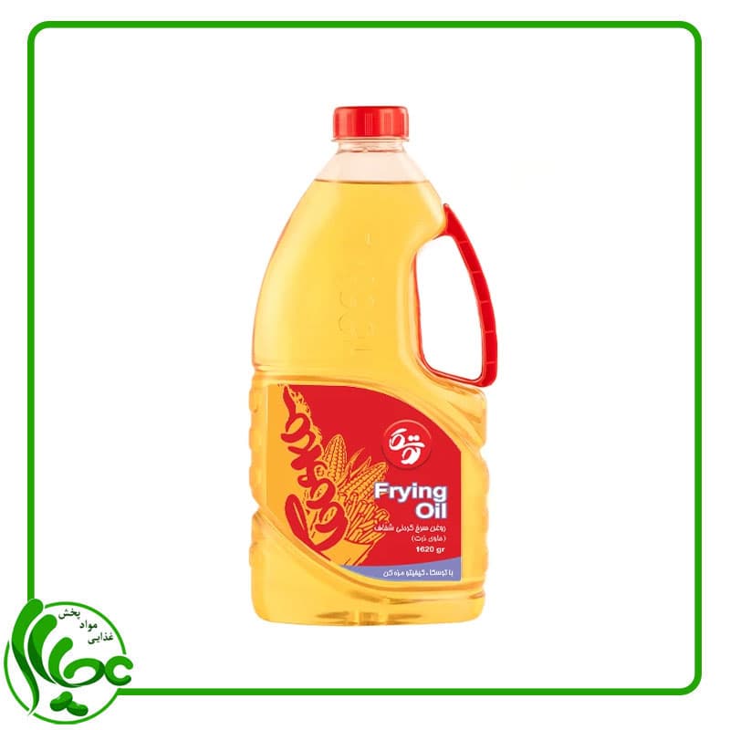 روغن ذرت سرخ کردنی توسکا 1620 گرمی