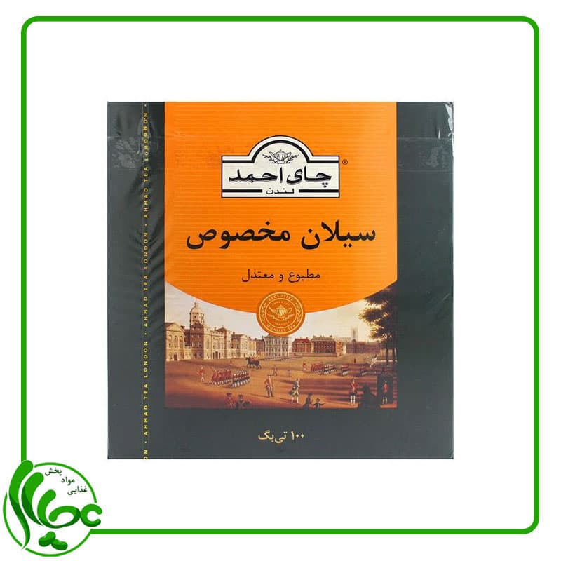 چای کیسه ای ساده احمد 100 عددی