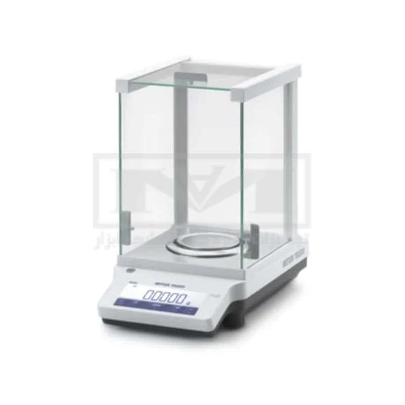 ترازو آزمایشگاهی دارای ظرفیت حداکثری 220 گرم و دقت 0.1 میلیگرم متلر تولدو مدل METTLER TOLEDO ME204