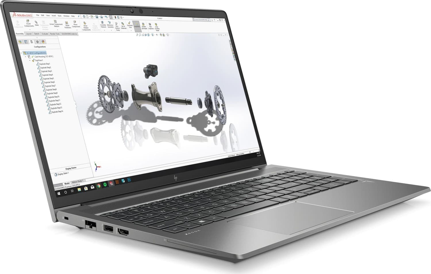 لپ تاپ اچ پی لمسی zbook power G8 i7-32-512 — تصویر ۲