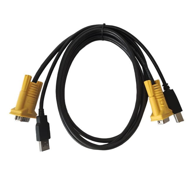 کابل KVM USB دی-نت مدل 062 طول 1.5 متر — تصویر ۲