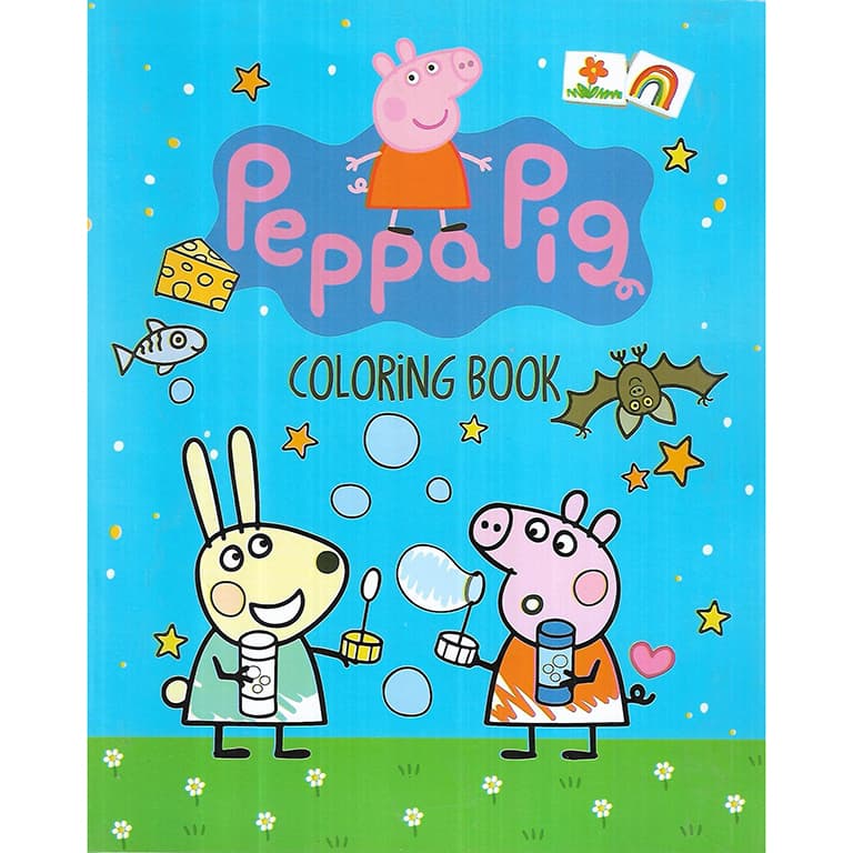رنگ آمیزی پپا پیگ Peppa Pig Coloring Book
