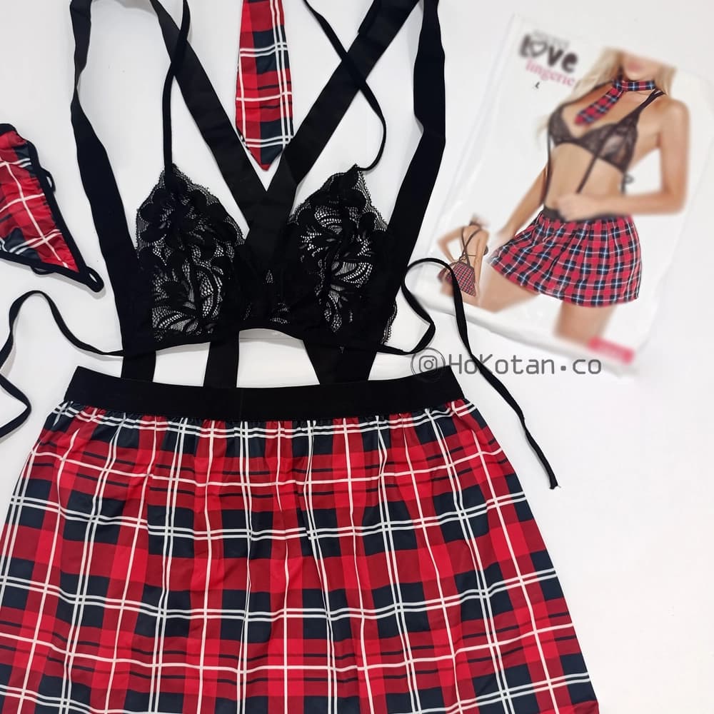 کاستوم دانش آموزی 4 تیکه برند Love secret کد 12 — تصویر ۲