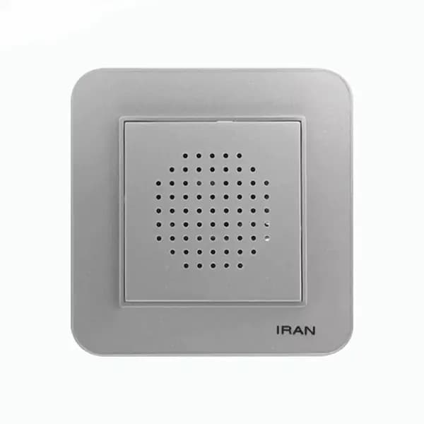 زنگ دینگ دانگ ارس نقره ای ایران الکتریک توکار