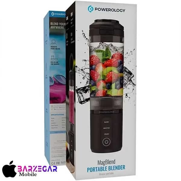 شیکر شارژی پاورولوجی مدل Powerology MagBlend PRPBB8301GY گنجایش 0.47L — تصویر ۴