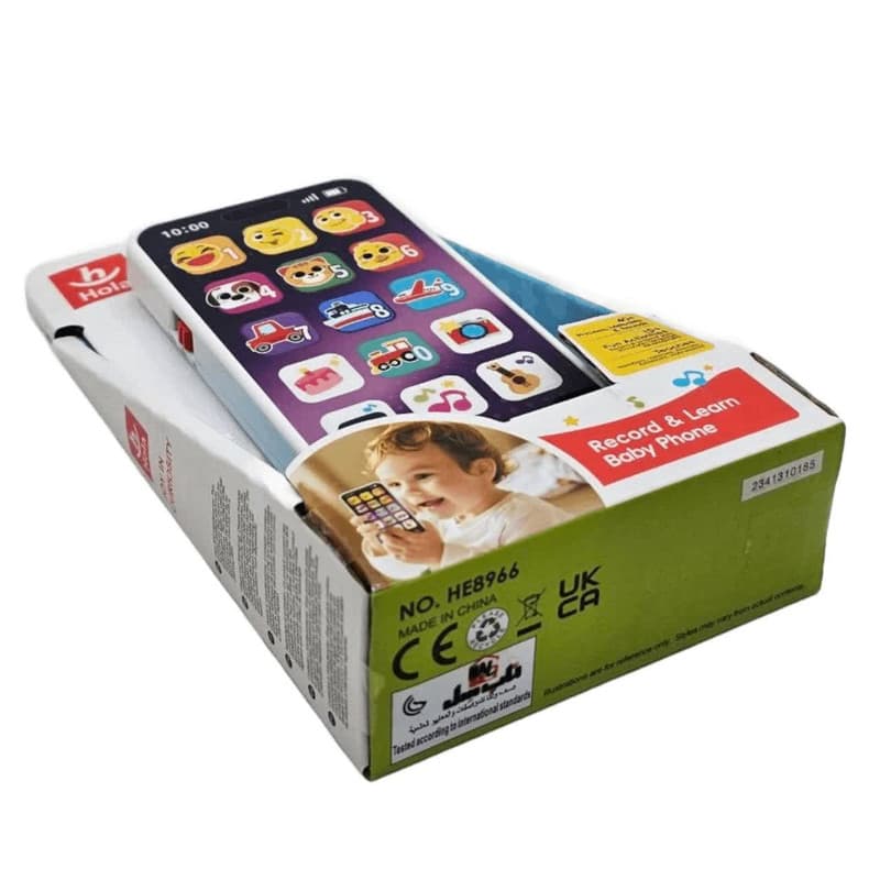اسباب بازی ناب سل مدل موبایل لمسی موزیکال ضبط صدا طرح هولا کد RECORD &LEARN&BABY PHONE HOLA — تصویر ۶