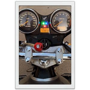تابلو بکلیت طرح موتور سنگین هوندا سی بی HONDA CB1300 مدل W-pe130136 فریم سفید