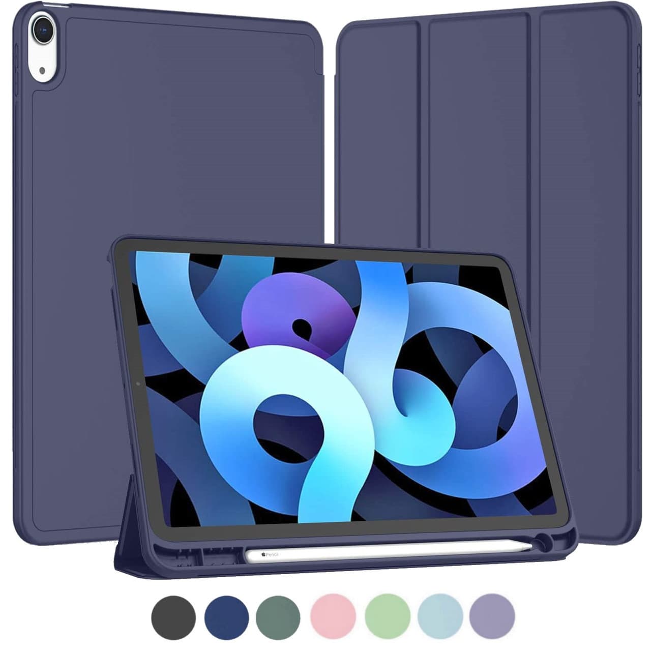 کیف کلاسوری اورجینال آیپد IPAD 11 iNCH 2025 به همراه جای قلم
