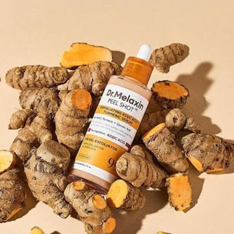 سرم لایه‌بردار و ضد لک کوجیک اسید و زردچوبه دکتر ملاکسین Dr.Melaxin Peel Shot Kojic Acid Turmeric Serum — تصویر ۳